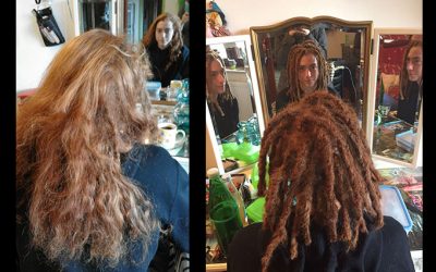 Peloco: aus verwuschelten Echthaaren wurde ein wunderschöner Natur-Dreadhead