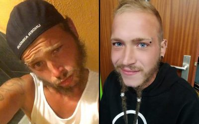 Peloco: Es wurde noch mehr ge-Bärt 😉 Ab 2 cm Länge (vom Bart 🤣) ist es möglich, diesen mit synthetischen Haar zu verlängern und daraus einen Dread zu machen. Als kleines, männliches Highlight wurden Metall-Elemente mit eingearbeitet.
